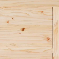 vidaXL Schuifdeur 80 x 208 cm Massief grenenhout Naturel