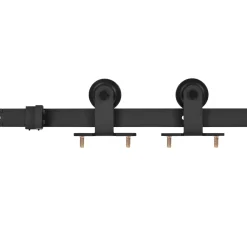 vidaXL Schuifdeur 100 x 208 cm Massief grenenhout Naturel