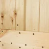 vidaXL Schuifdeur 95 x 210 cm Massief Grenenhout (Niet-Behandeld)