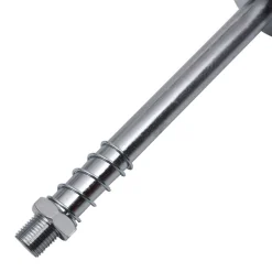 vidaXL Schuifhamer met haak 63 cm koolstofstaal