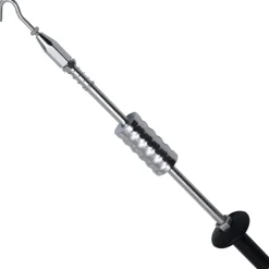 vidaXL Schuifhamer met haak 63 cm koolstofstaal
