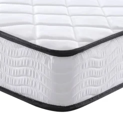 vidaXL Schuimmatras voor Kids Medium zacht 80 x 160 cm Wit
