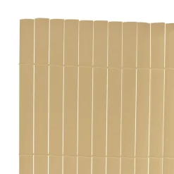 vidaXL Schuttingpanelen Geel PVC