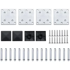 vidaXL Schuttingpanelenset 526x146 cm HKC bruin