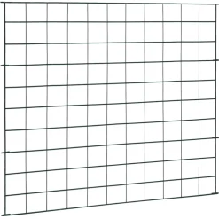 vidaXL Schuttingset 77,5x64 cm groen