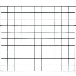 vidaXL Schuttingset 77,5x64 cm groen
