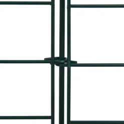 vidaXL Schuttingset 77,5x64 cm groen