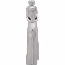 vidaXL sculptuur zilver 10 x 16 x 49 cm Aluminium