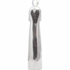 vidaXL sculptuur zilver 10 x 16 x 49 cm Aluminium