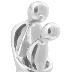 vidaXL sculptuur zilver 10 x 16 x 49 cm Aluminium