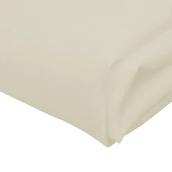 vidaXL Servetten 10 stuks créme 50x50 cm