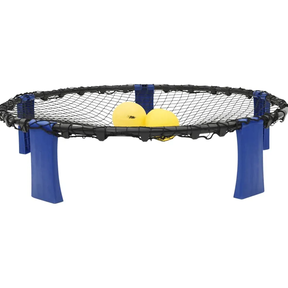 vidaXL Set van 3 bollen en extra pomp Ø90x20 cm