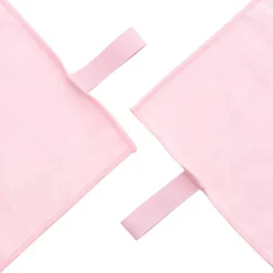 vidaXL Set van Sporthanddoeken 2 st Roze 50 x 30 cm, 200 x 100 cm