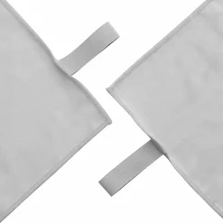 vidaXL Set van Sporthanddoeken 3 st Grijs 210 x 100 cm