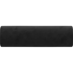 vidaXL Sierkussens 2 st 15x50 cm fluweel zwart
