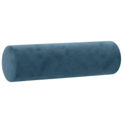 vidaXL Sierkussens 2 st 15x50 cm fluweel blauw