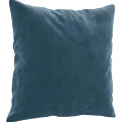 vidaXL Sierkussens 2 st 40x40 cm fluweel blauw