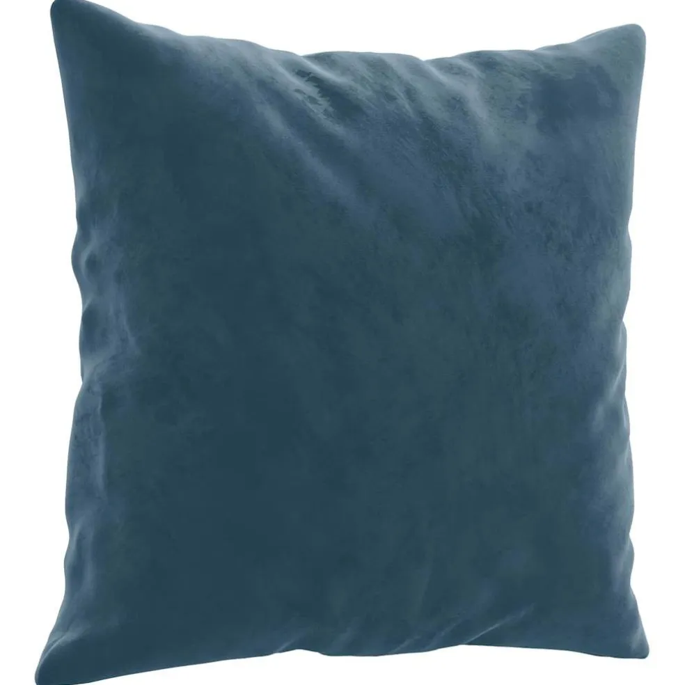 vidaXL Sierkussens 2 st 40x40 cm fluweel blauw