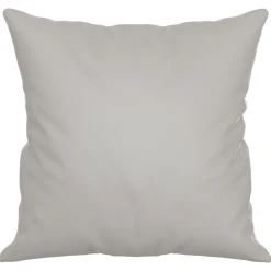vidaXL Sierkussens 2 st 40x40 cm microvezelstof lichtgrijs