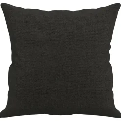 vidaXL Sierkussens 2 st 40x40 cm stof zwart