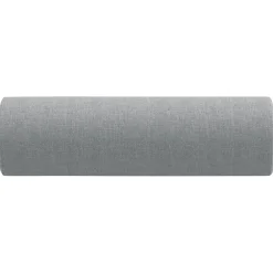 vidaXL Sierkussens 2 st 15x50 cm stof lichtgrijs