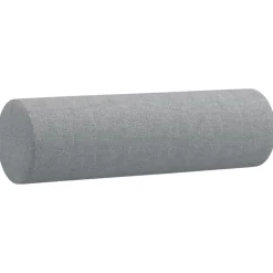 vidaXL Sierkussens 2 st 15x50 cm stof lichtgrijs