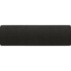 vidaXL Sierkussens 2 st 15x50 cm stof zwart