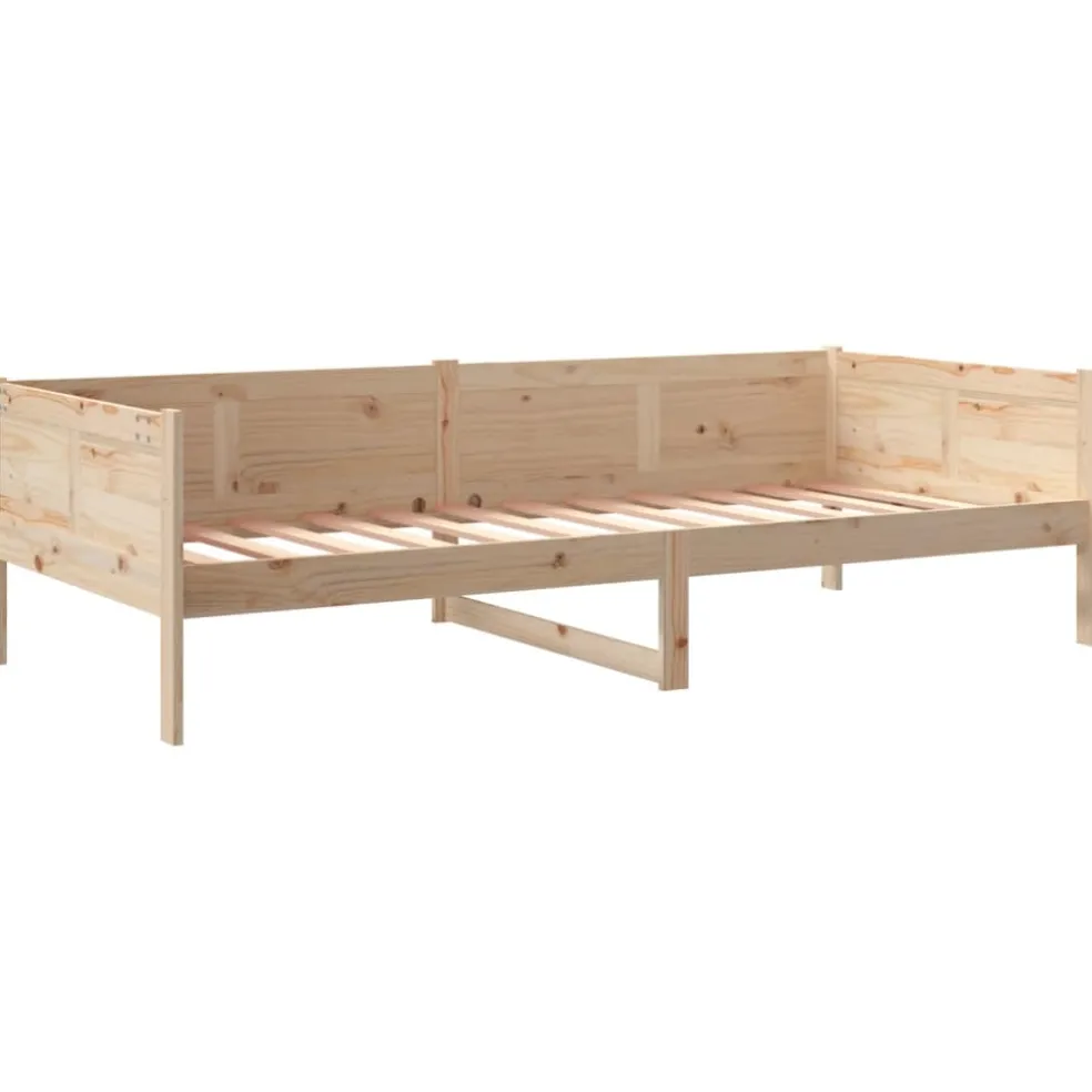 vidaXL Slaapbank massief grenenhout 80x200 cm