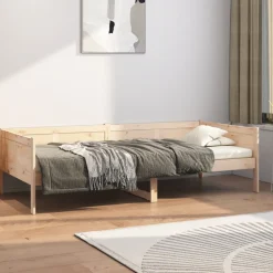 vidaXL Slaapbank massief grenenhout 80x200 cm