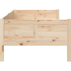 vidaXL Slaapbank massief grenenhout 80x200 cm