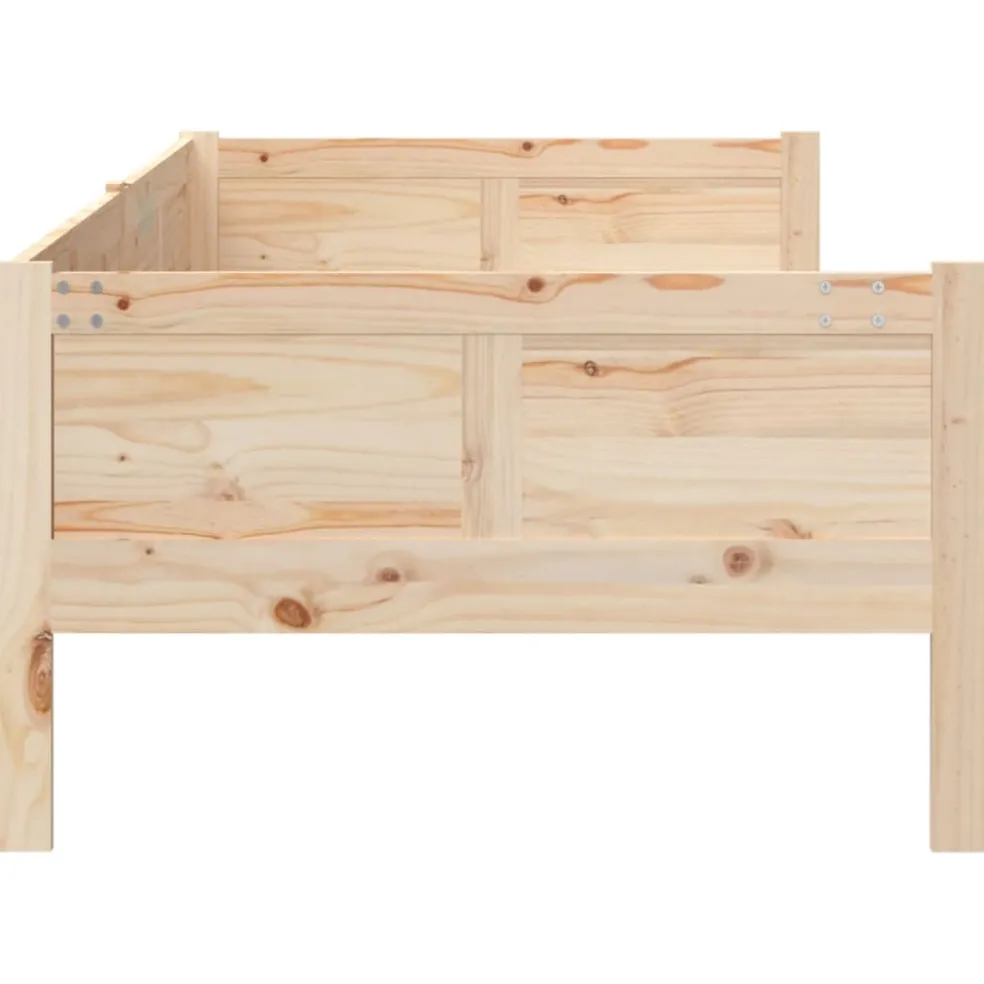 vidaXL Slaapbank massief grenenhout 80x200 cm
