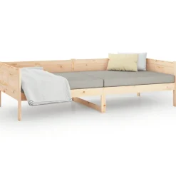 vidaXL Slaapbank massief grenenhout 80x200 cm