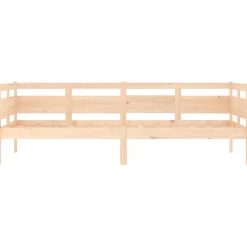 vidaXL Slaapbank massief grenenhout 80x200 cm