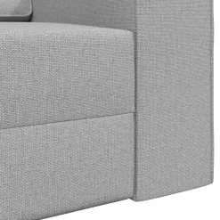 vidaXL Slaapbank Wolkengrijs 245 x 78 x 77 cm Stof