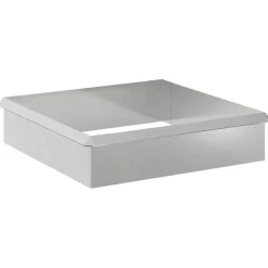 vidaXL Slakkenhekken 8 st 100 x 3,5 x 25 cm Gegalvaniseerd staal