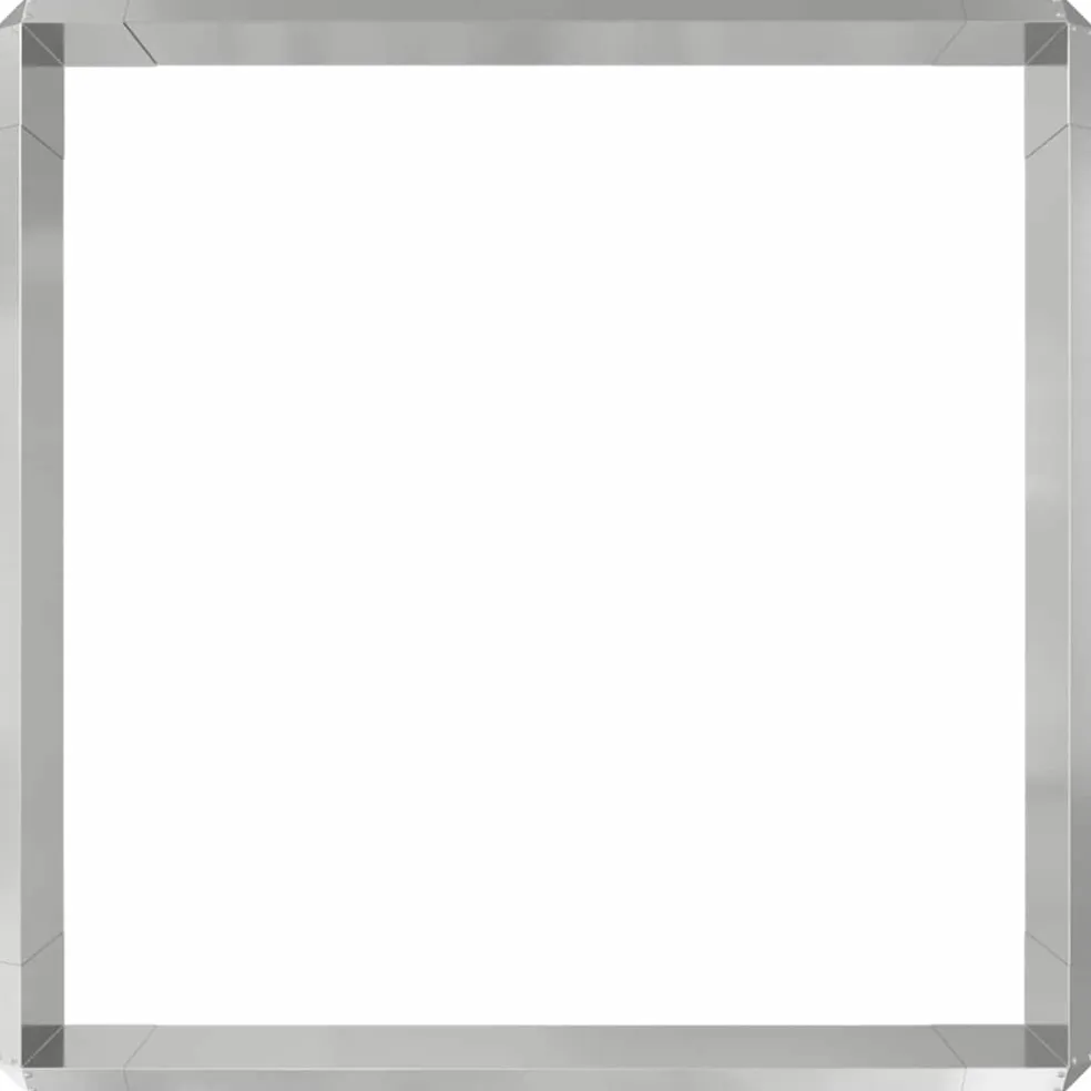vidaXL Slakkenhekken 8 st 100 x 3,5 x 25 cm Gegalvaniseerd staal