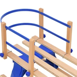 vidaXL Slee met rugleuning inklapbaar 110 cm multiplex