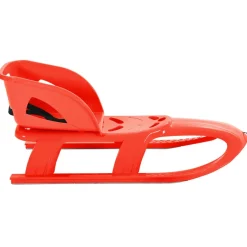 vidaXL Slee met zitje 102,5x40x23 cm polypropeen rood