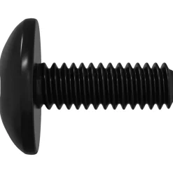 vidaXL Sleeve Schroeven 2 st Zwart M4 x 10 mm Staal