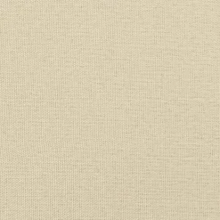 vidaXL Slipper Stoel Crème 56,5 x 70 x 110 cm Stof