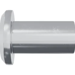 vidaXL Slotmoer 2 st Zilver M6 x 15 mm Staal