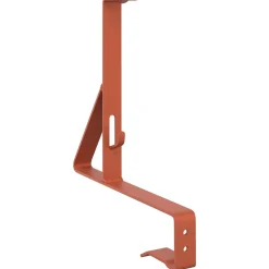 vidaXL Sneeuwbeveiligingsteun Rood 29,5 x 3 x 34,5 cm Staal