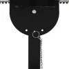 vidaXL Sneeuwploeg handbediend met wielen 100x44 cm