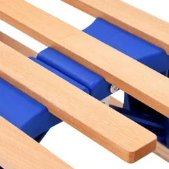 vidaXL Sneeuwslee met rugleuning inklapbaar 119 cm hout