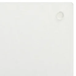 vidaXL Snijplanken 2 st met transparant bubbelpatroon gehard glas