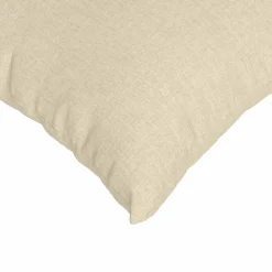 vidaXL Sofa Kussens 2 st Stof Crème 50 x 30 cm