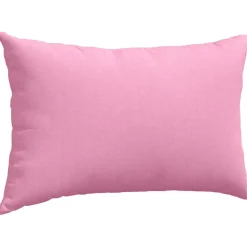 vidaXL Sofa Kussens 2 st Stof Roze 50 x 30 cm