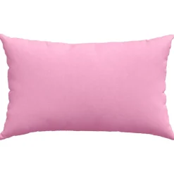 vidaXL Sofa Kussens 2 st Stof Roze 50 x 30 cm
