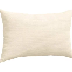 vidaXL Sofa Kussens 2 stuks Crème 50 x 30 cm Cordstof