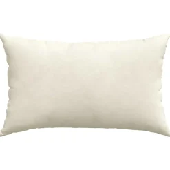 vidaXL Sofa Kussens 2 stuks Crème 50 x 30 cm Cordstof
